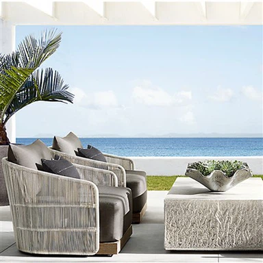 Sofa luar jati mewah