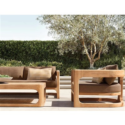 Sofa waktu luang kayu jati