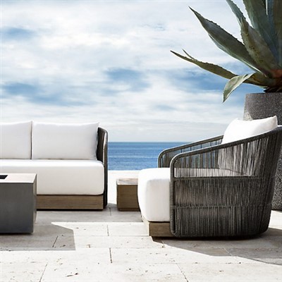 Anyaman dan jati patio furniture